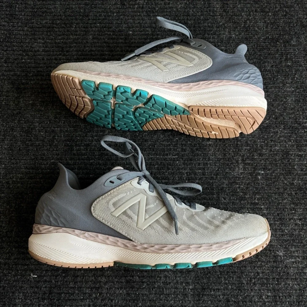 New Balance Fresh Foam 860v11 Womens 9.5 Grey Stability Running Shoes W860G11